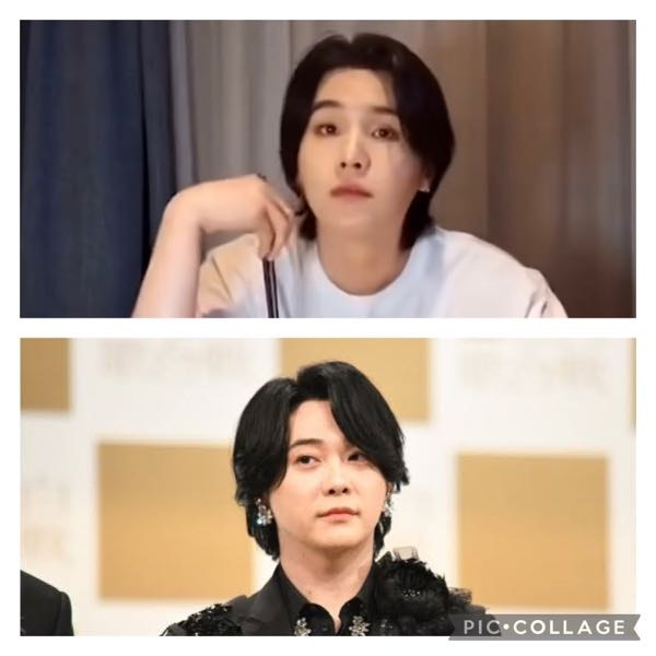 シュガと大森元貴って似てません？ BTS シュガ Mrs. GREEN APPLE 大森元貴