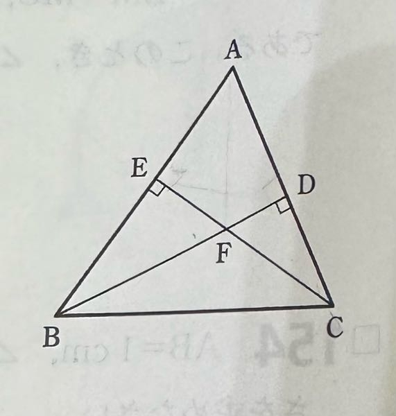 AEFDがひとつの円周上にあると言えるのは何故でしょうか