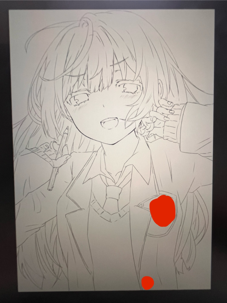 絵評価お願いします＾＾この絵は人に見られて恥ずかしくないですか？