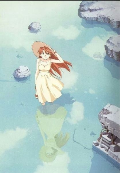 エヴァでこのアスカ絵の出所はわかる方いますか？