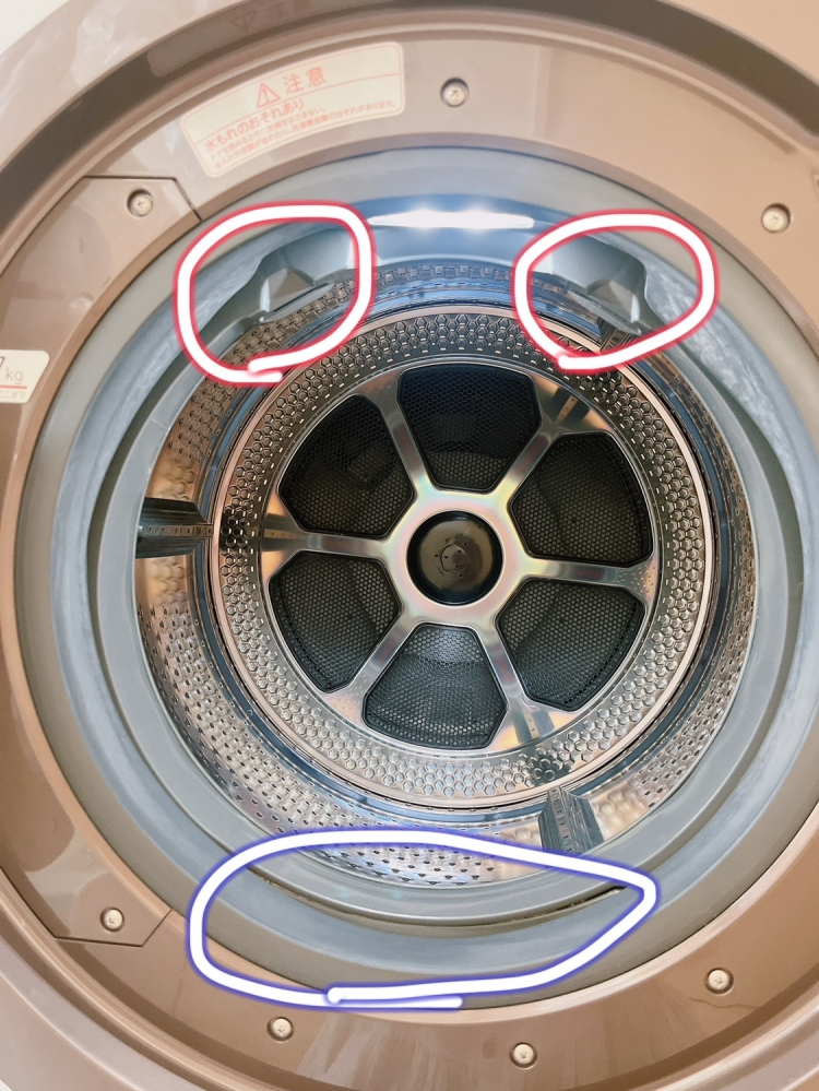 【ドラム式洗濯乾燥機のほこり取りについて】最近ドラム式洗濯機 