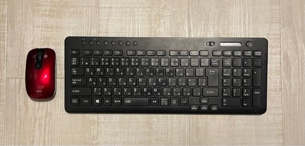 NECデスクトップパソコンに付いていた純正品のキーボードと NECデスクトップパソコンに付いていた純正品のキーボードと