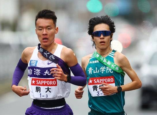 青山学院大学の黒田朝日選手がつけてるサングラスの商品名誰か教えて