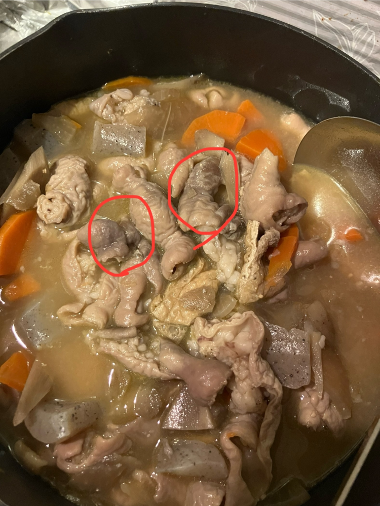 もつ煮の賞味期限について。 - 前日、自宅で作ったモツ煮ですが