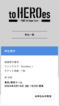 TOBEのライブチケットを応募したんですが第1希望だけしか希望してません。調べたところ複数応募でやった方が当たりやすいと書いていたんですがどういうことでしょうか。 応募を4回やれば良いと言うことなんでしょうか。初心者ですみません(;_;)