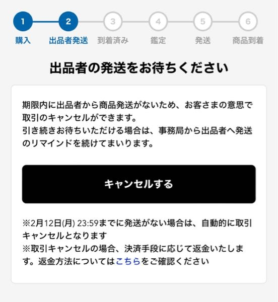 さとたんです。他の方が購入されても発送できません。 初めてスニダンで靴買ったんですけど、全然出品者から発送されません