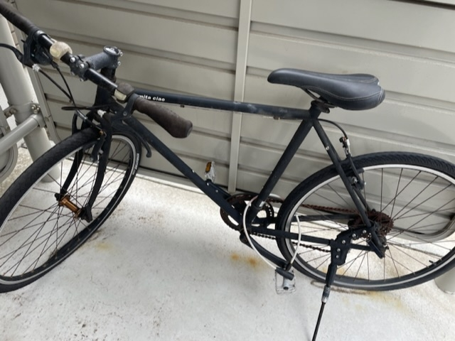 自転車について。 - 3年間乗らずにずっと放置してました。引越し