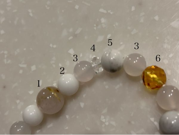 本物の水晶か、ガラスか、ブレスレットになっている石の見分け方ですが 
