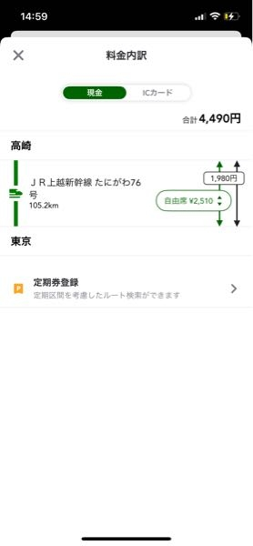 新幹線について。 新幹線の料金は、通行料と別に座る席にかかる料金もあるんですか？
