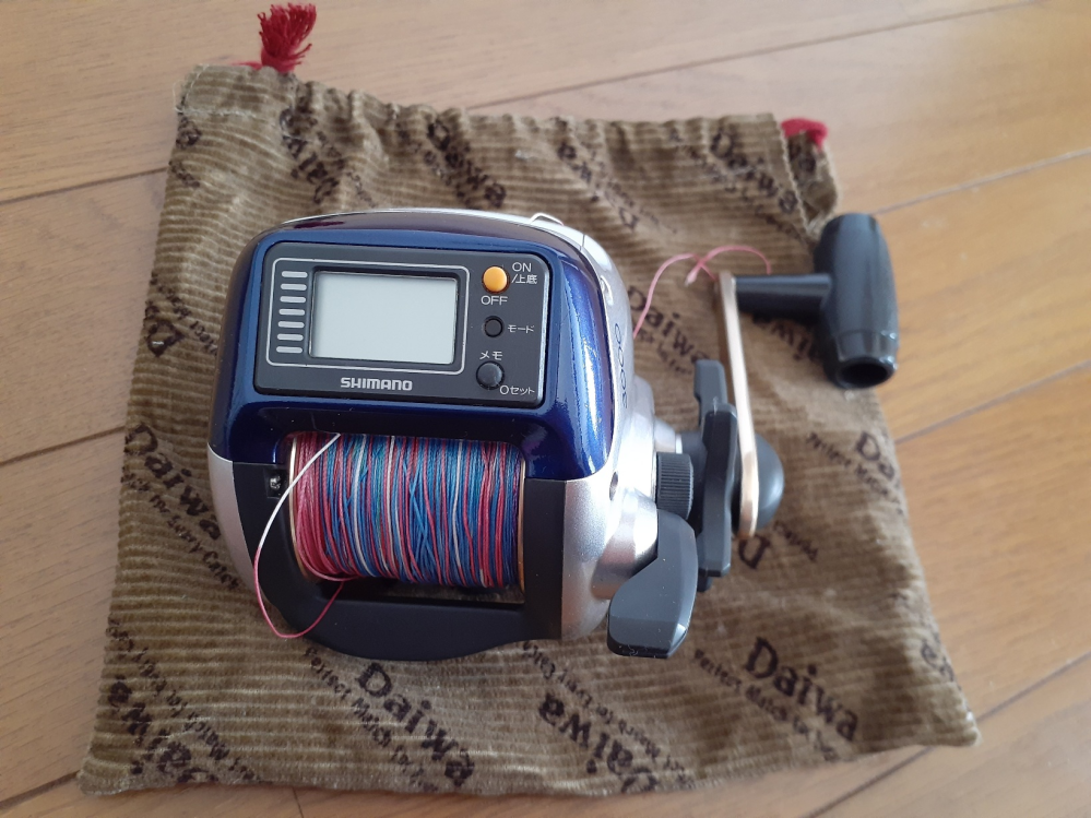 中古電動リールの動作確認は全くの素人でもできますか？遺品の釣具を