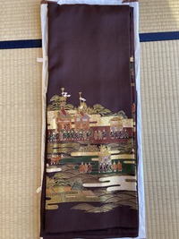 新品入荷 こちらの色留袖（三つ紋・比翼無し）が家にあり、お宮参りで着 着物・浴衣