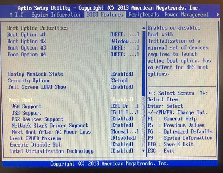 DESTROYを使用したいのですがうまくいかず困っています。 UEFIの設定で「 Boot Option #1」という項目を「HL-DT-ST DVDRAM」に設定しても普通にいつも通り起動してしまいます。 他に設定すべき点があれば教えてください。 パソコンはWindows8.1 マウスコンピューターです。