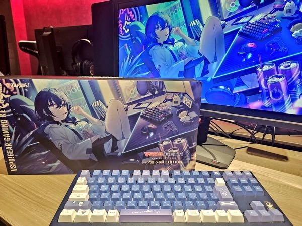 ぶいすぽキーボード買いました。一ノ瀬うるはさんのキーボードを買っ