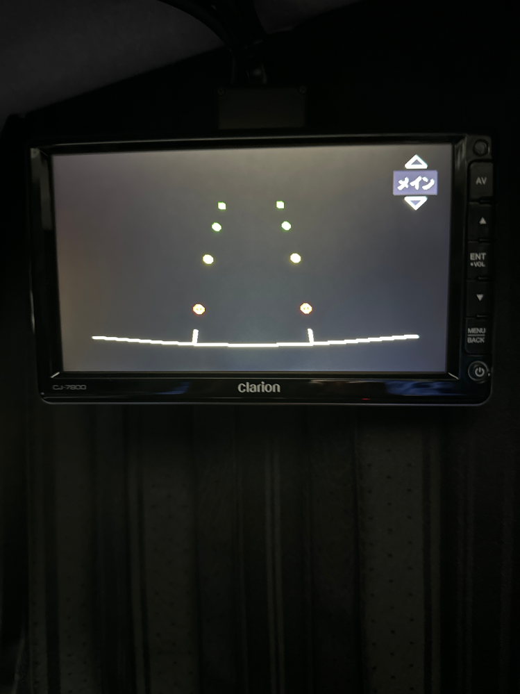 17スーパーグレートにクラリオンCJ-7800をバックカメラとして 17スーパーグレートにクラリオンCJ-7800をバックカメラとして