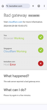 Twstalkerというサイトを使って、X（旧twitter）を見ていたの... - Yahoo!知恵袋