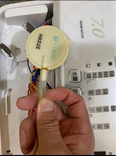 三菱洗濯機MAW-60SP三菱の洗濯機の給水がほとんどできなくなり、ポタ