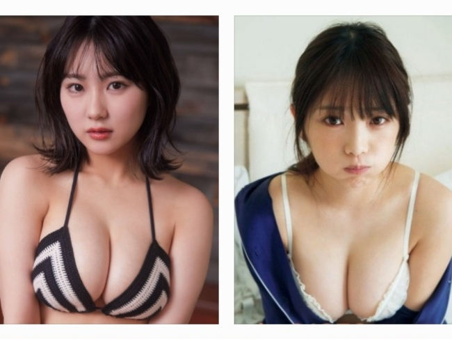 与田祐希と田中美久のグラビア画像、どっちの方が好きですか？