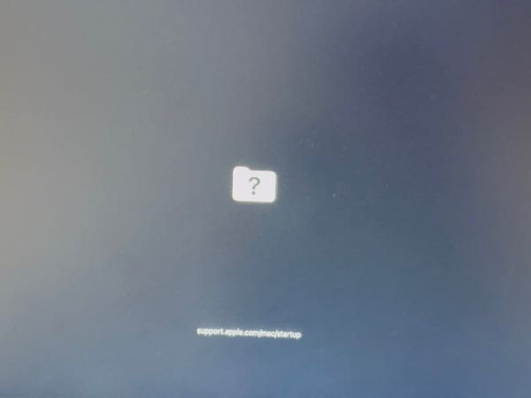 MacBookを売却する場合、この画面になってれば問題ないですか？復旧 
