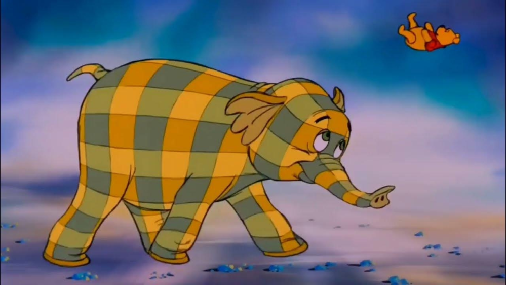 プーさんのこの象のキャラクター名前を知りたいのですが、わかる方いますか？