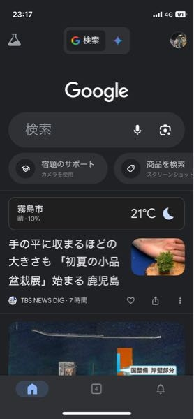 No Option on Mobile