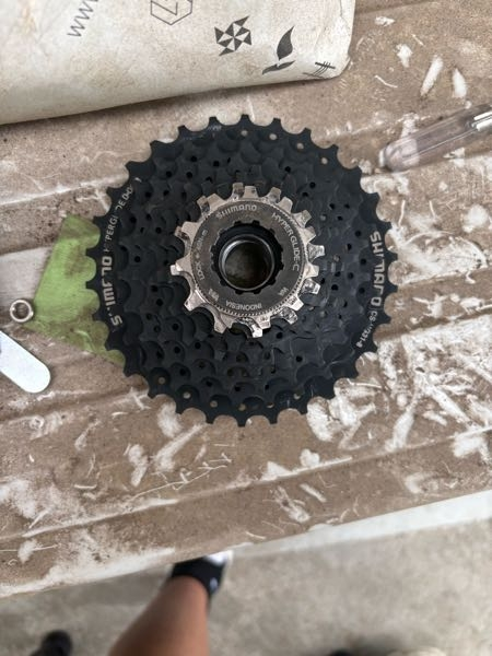ロードバイクのスプロケット自体の分解方法を教えてください