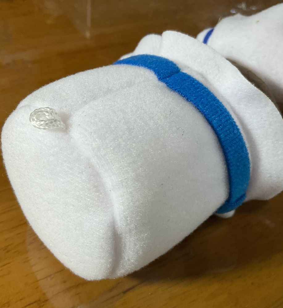 フリマサイトで未使用品(新品)表記でぬいぐるみ購入しました。ほこりの 