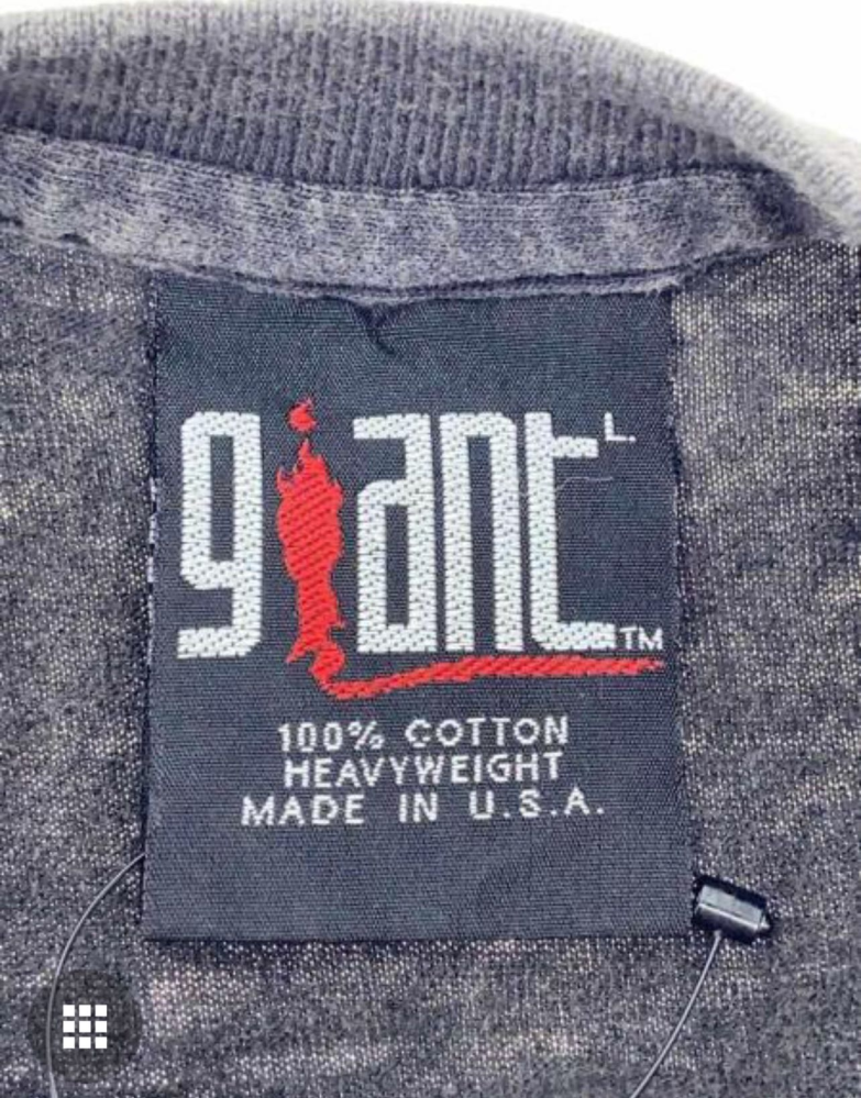 古着GIANTTシャツのタグに関して。画像のGIANTタグは本物 - Yahoo