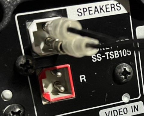 今更ながらHT-FS30のサブウーファーをジャンクで購入しました。しかし