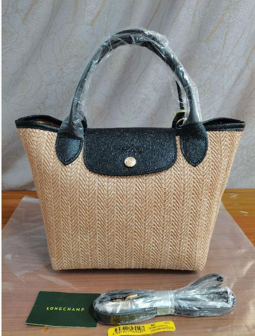 値下げ！【新品】ロンシャン かごバッグ LONGCHAMP - 新品！ロンシャン かごバッグ かごの通販 by shop