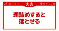 恋愛において理詰めするとはどうゆうことですか？
恋みくじでこのように理詰めすると落とせると出てきたんですけど、いったいどうゆう意味なんですか？ 