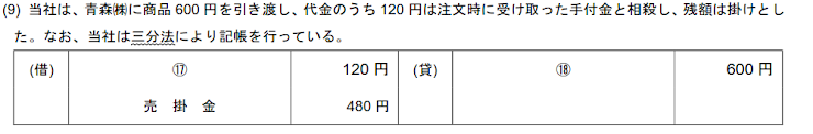 この勘定科目を教えてください