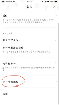 LINEのトークのデータ削除をした場合、相手も消えるのか自分だけが消えるのかどちらですか？ 