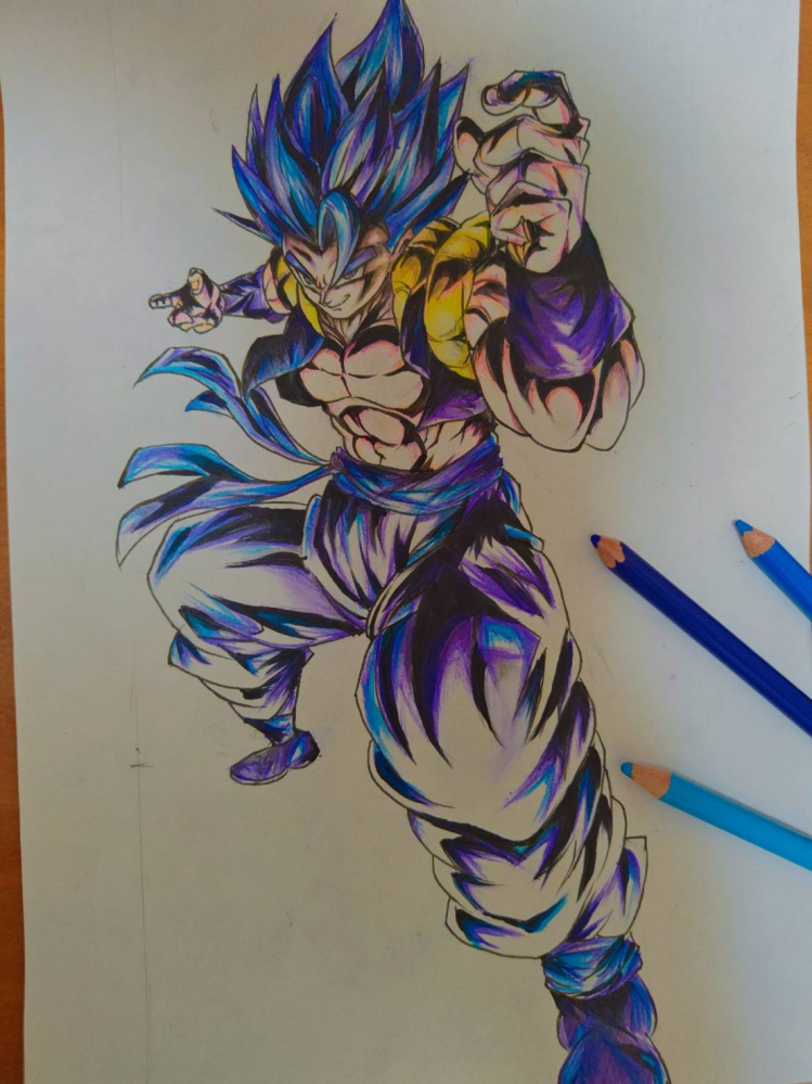 ドラゴンボール手書き　模写　鉛筆画 ico on X: 