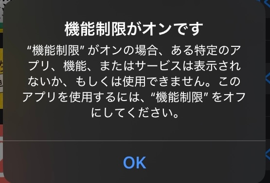 めちゃくちゃ怖いです。助けてください。 昨日、インスタを、触っていたら突然アプリが落ちて気がついたら全部のアプリが消えました。全部と言っても、Appleの初期のアプリは残っていましたが、SNSやGoogleなど自分で入れたアプリは全てホームから消えていました。App Storeから開いたらいけると思ったのですが、このような表示が出て開けませんでした。とくに制限をかけた記憶もありません。 翌朝の今日、スマホを開いたらアプリは全てもとに戻っていたのですが、ホーム画面に順番ぐちゃぐちゃになって戻っていました。 これは、ただのバグですか？それとも、このスマホを乗っ取られたのですか？