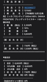 ニッカのフロンティア買えたんですけど、本当に在庫があるんでしょうか？クレジット決済で3本買いました。
お店は、ふじまつと言う京都の酒屋さんです。
4時間半検索して見つけましたが。 在庫確認して連絡があるみたいです。あるといいんですけど。