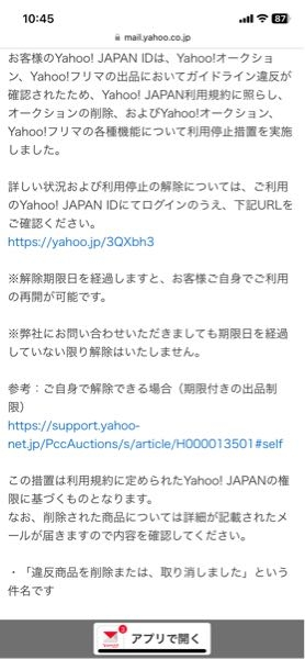 ヤフオクを約8年間利用してきましたが、急遽出品制限がかかりました