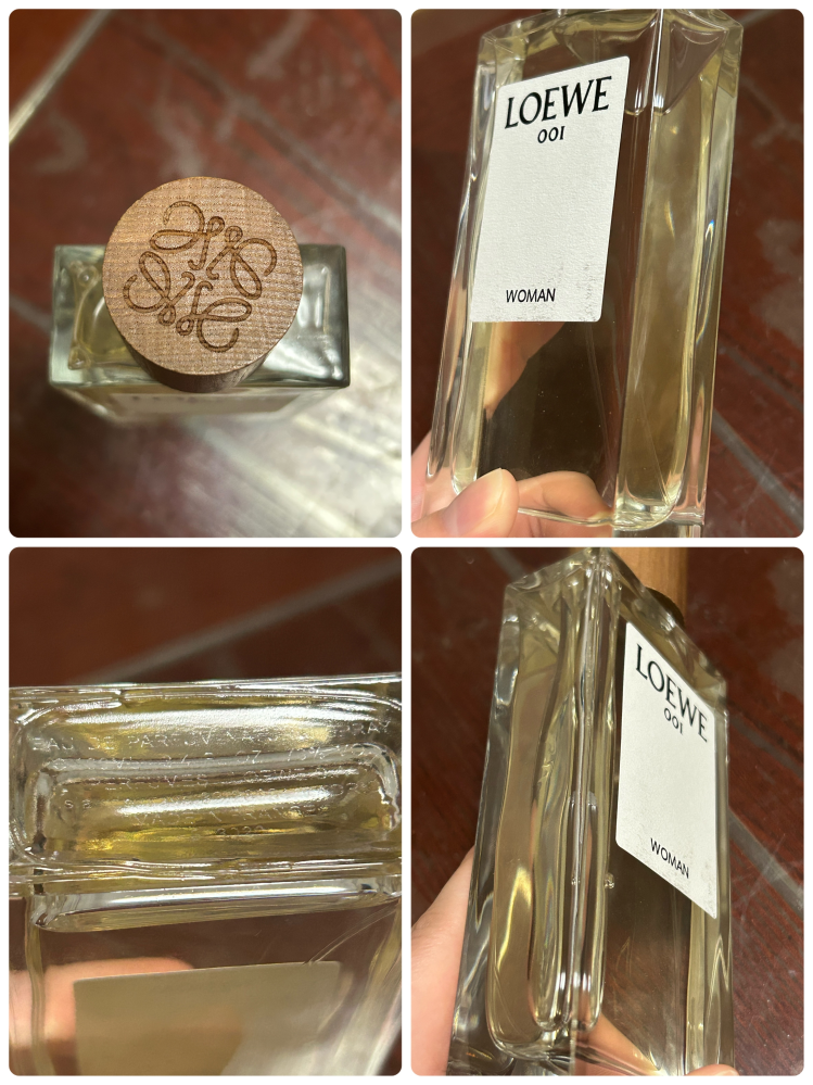 ロエベの001womanの香水をメルカリで購入しました。出品者の