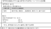 東京科学大を目指したかったのですが、事情があって東京にはいけないので地元名古屋の大学に通おうと思っており、 名大も考えたのですが専攻的に名工大経営システムor名市大データサイエンス(ビジネス専攻)を考えています。
4年間でお金を貯めて院で東京科学大に行こうと思っています。
本題として、名工大、名市大の上記2学科のカリキュラムでは東京科学大の院試に必要な科目は学べますか？
写真は東京科学...