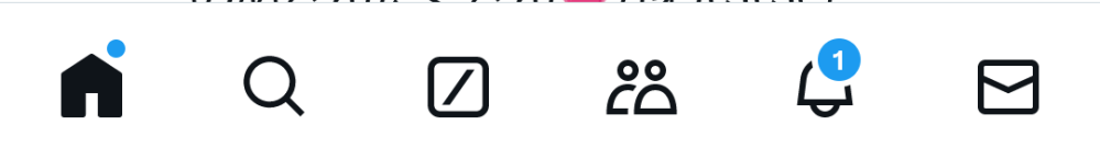 なんかTwitterの通知のところTwitter開くと毎回1ってなるんですけど通知欄開いたら何も無くて開いたら1は消えるんですけどこれ消せる方法ってありますか？ 前からとかじゃなくて今日Twitter開いたらこうなってました