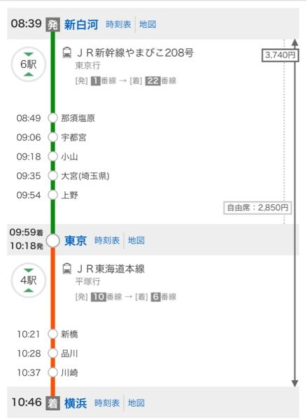 これは新幹線から新幹線に乗り換えということですか？