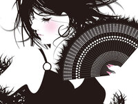 黒の線画で綺麗な女性を描くイラストレーターさん教えてください ある掲示 Yahoo 知恵袋