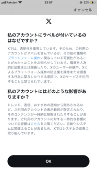 これどういう事ですかね？
ほぼリポスト、リツイート、たまーにイラスト上げたりつぶやいてただけなんですけど
なにが問題でこうなったんでしょうか、、
#Twitter #X 