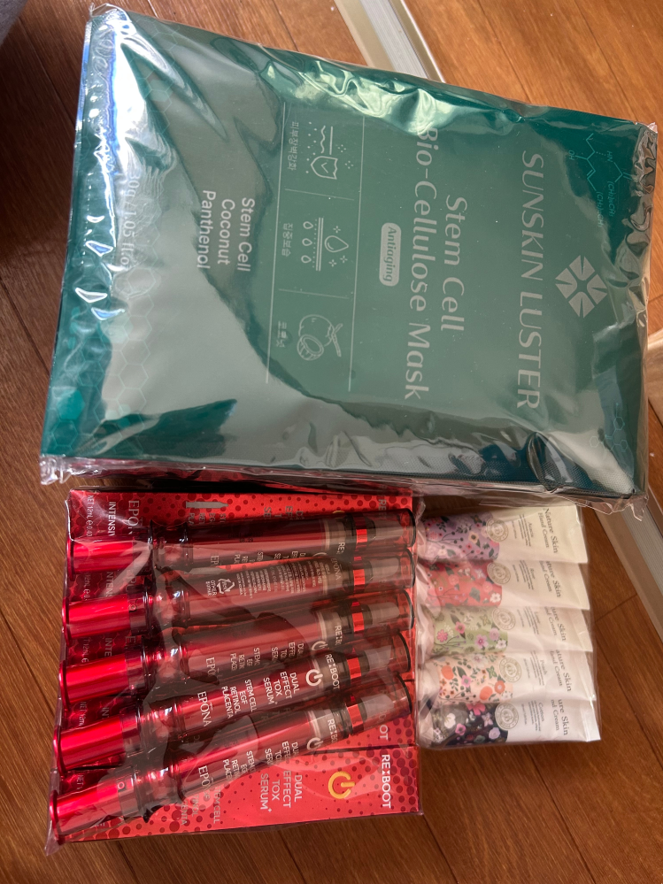 韓国に行った時におすすめされて購入した商品が、ネットに出てきま