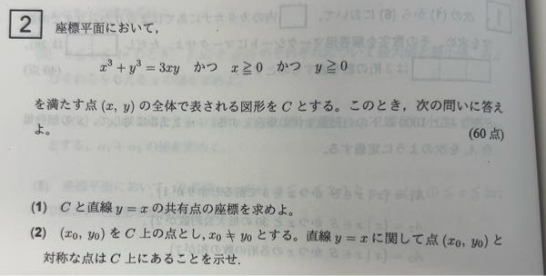 （2）の記述を減点されないように書くにはどのように書けばよいのですか？ ポイント、コツなどありましたら教えていただけると助かります！