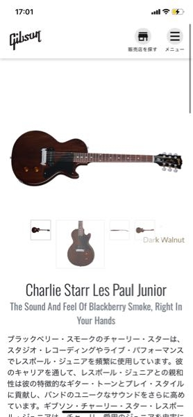 レスポールのCharlie Starr Les Paul Juniorのこちら、値段わかる方おられますか？調べても出てこなくて。 よろしくお願いします。