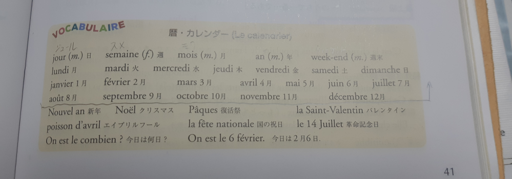 このフランス語の単語の読みを教えていただきたいです。