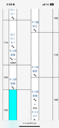 にゃんこ大戦争のガチャテーブルについて質問です。A列で進んでいくとレア被り2回でAに戻るのでしょうか？また60Aの新キャラを取るにはどのようにすれば良いのでしょうか？ 