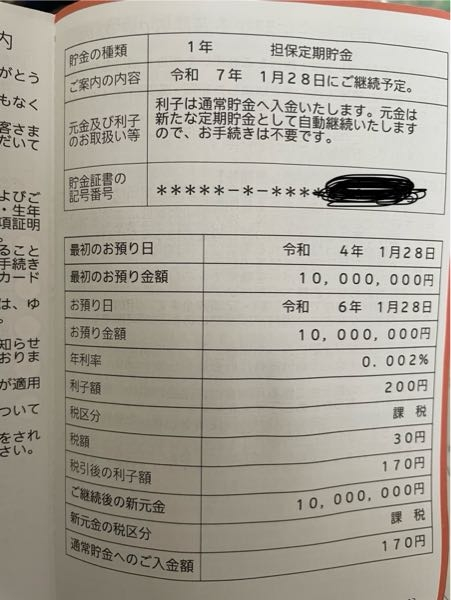 初めて団地の会計まかされてるのですが、これ渡されたんですがなにもしなくていいということですか？