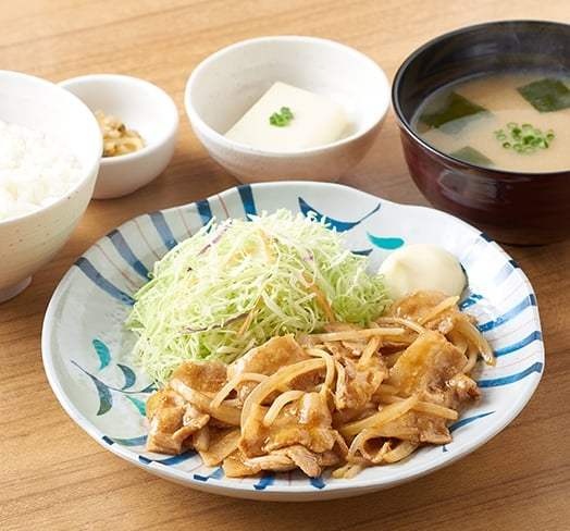 こんにちは 定食といえば やっぱり生姜焼定食ですか？？