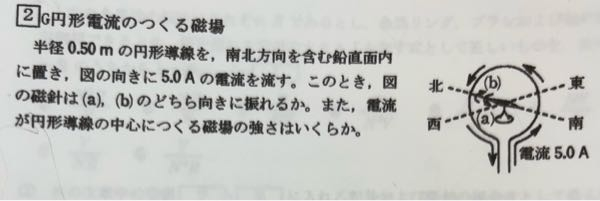 電磁気 N極はどの方角を指しますか？